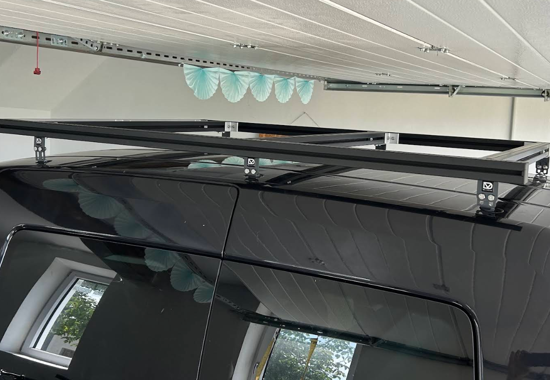 VW CADDY Montagewinkel für Dachträger – Bild 6