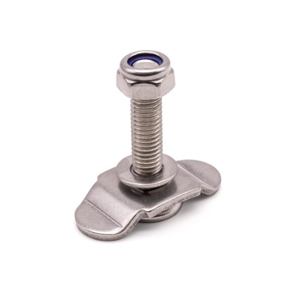 Edelstahl Airlineschiene Schraubfitting M8x15, 30 oder 50mm V2A – Bild 3