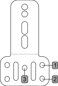 ThuleOmnistor6300 Adapter301768 Zeichnung